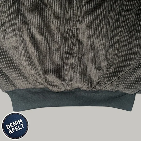 Essentials Fear of God Essentials Corduroy Full Zip JacketBlackNEW/NWOT